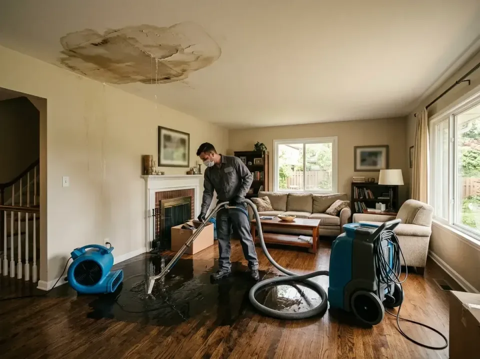 attic-pipe-burst-ceiling-drip-008 — frequently asked questions, Water Damage Restoration & Carpet Care in Stonecrest, GA